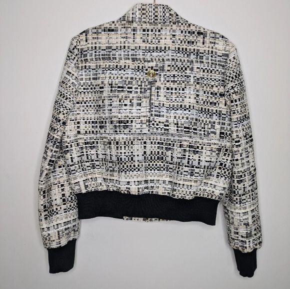 Badgley Mischka Black and White Blazer - Picture 5 of 16